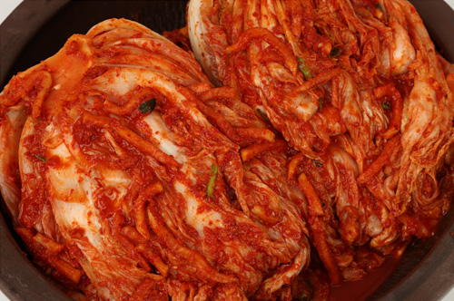 매운포기김치